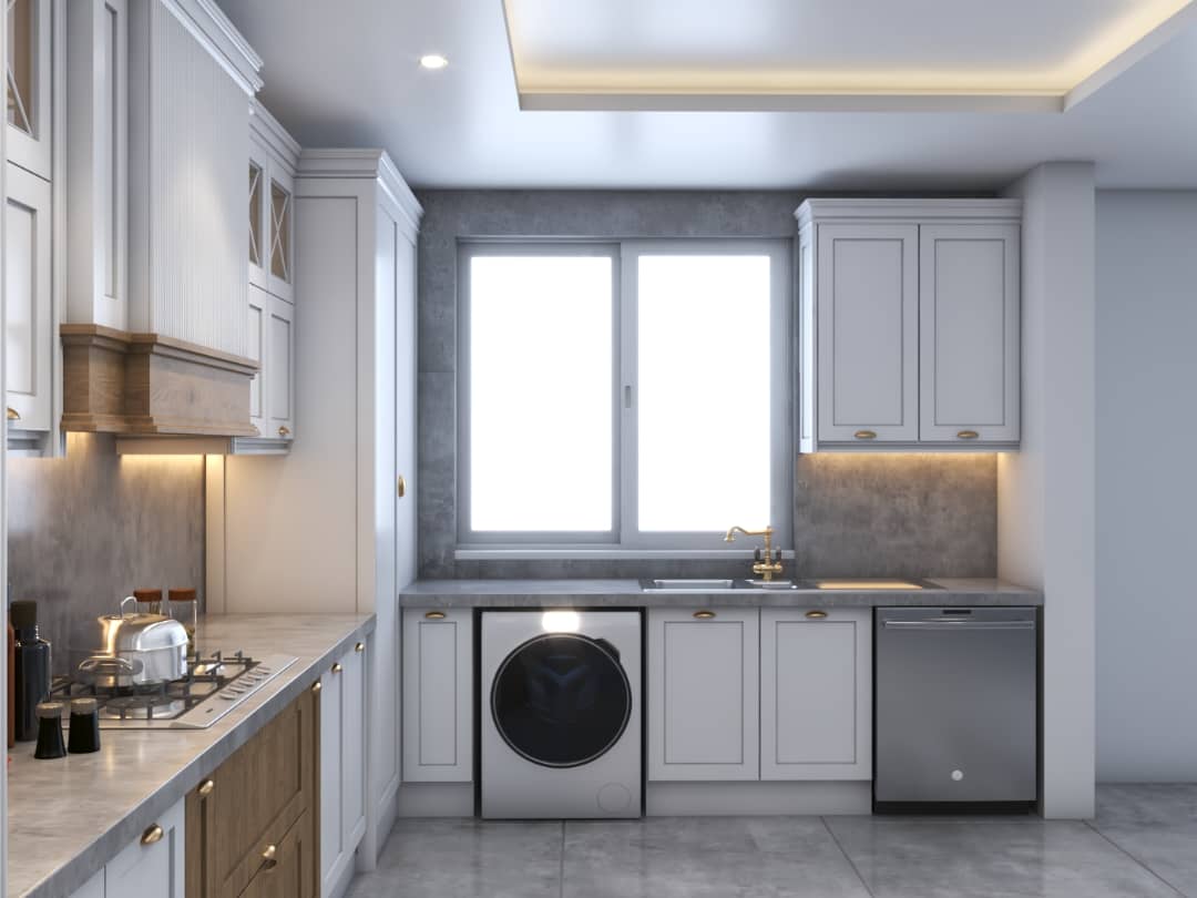 طراحی متناسب با فضای آشپزخانه